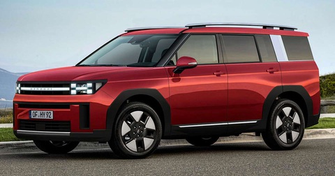 Hyundai Santa Fe đời mới thêm ảnh phác họa: nội, ngoại thất rõ rệt thiên hướng xe sang - Ảnh 1. Hyundai Santa Fe đời mới thêm ảnh phác họa: nội, ngoại thất rõ rệt thiên hướng xe sang - Ảnh 1.