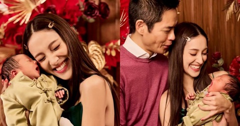 Trịnh Gia Dĩnh lần đầu khoe cận mặt quý tử Mèo Vàng vừa hạ sinh - Ảnh 1. Trịnh Gia Dĩnh lần đầu khoe cận mặt quý tử Mèo Vàng vừa hạ sinh - Ảnh 1.