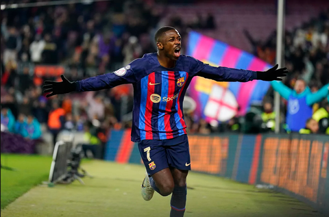 Dembele tỏa sáng giúp Barca vào bán kết Copa del Rey - Ảnh 1. Dembele tỏa sáng giúp Barca vào bán kết Copa del Rey - Ảnh 1.