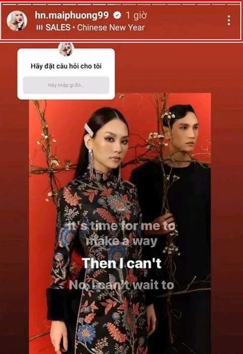 Mai Phương xin lỗi sau vụ dùng nhạc Chinese New Year - Ảnh 2. Mai Phương xin lỗi sau vụ dùng nhạc Chinese New Year - Ảnh 2.