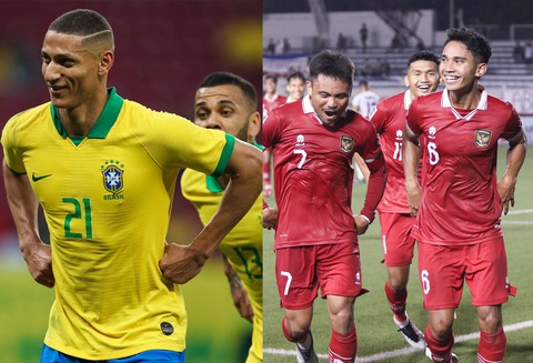 Sao tuyển Brazil Richarlison chia sẻ bàn thắng của Indonesia tại AFF Cup - Ảnh 2. Sao tuyển Brazil Richarlison chia sẻ bàn thắng của Indonesia tại AFF Cup - Ảnh 2.
