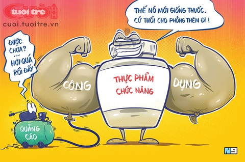 Thực phẩm chức năng ngụy trang... ô dề - Ảnh 1. Thực phẩm chức năng ngụy trang... ô dề - Ảnh 1.