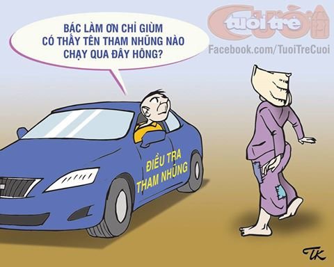 'Bắt' giùm tham nhũng - Ảnh 1. 'Bắt' giùm tham nhũng - Ảnh 1.