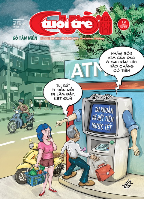 Tuổi Trẻ Cười số tân niên: Xuất hành đầu năm - Ảnh 1. Tuổi Trẻ Cười số tân niên: Xuất hành đầu năm - Ảnh 1.