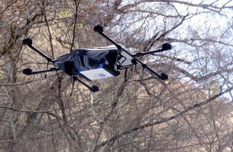 Giao hàng ở miền núi bằng UAV ở Nhật Bản - Ảnh 1. Giao hàng ở miền núi bằng UAV ở Nhật Bản - Ảnh 1.