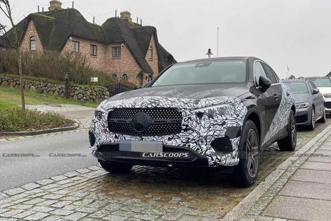 Mercedes-Benz GLC Coupe thế hệ mới lộ nội, ngoại thất - Ảnh 1. Mercedes-Benz GLC Coupe thế hệ mới lộ nội, ngoại thất - Ảnh 1.