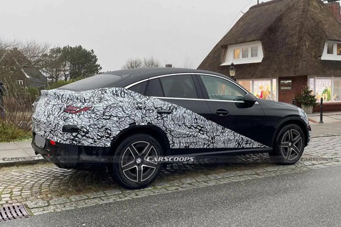 Mercedes-Benz GLC Coupe thế hệ mới lộ nội, ngoại thất - Ảnh 2. Mercedes-Benz GLC Coupe thế hệ mới lộ nội, ngoại thất - Ảnh 2.