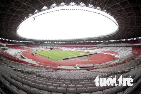 Chiêm ngưỡng sân Gelora Bung Karno ăn đứt sân Mỹ Đình - Ảnh 1. Chiêm ngưỡng sân Gelora Bung Karno ăn đứt sân Mỹ Đình - Ảnh 1.