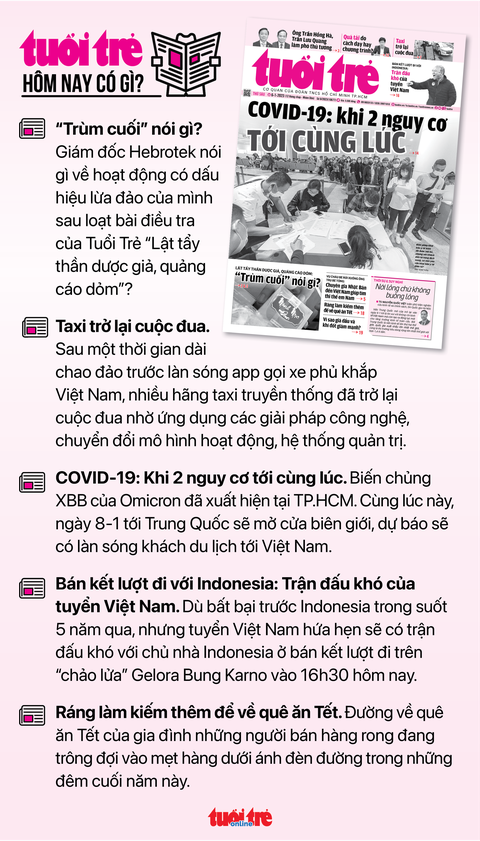 Tin tức sáng 6-1: Dự kiến tăng đồng loạt phí sát hạch lái xe; chỉnh đi lại nhiều đường - Ảnh 11. Tin tức sáng 6-1: Dự kiến tăng đồng loạt phí sát hạch lái xe; chỉnh đi lại nhiều đường - Ảnh 11.