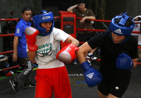 Võ sĩ boxing Việt Nam đấu với nhà vô địch Hàn Quốc - Ảnh 2. Võ sĩ boxing Việt Nam đấu với nhà vô địch Hàn Quốc - Ảnh 2.