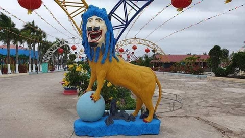 Ảnh vui 8-1: Phát hiện tượng con vật kiểu độc lạ Bình Dương - Ảnh 1. Ảnh vui 8-1: Phát hiện tượng con vật kiểu độc lạ Bình Dương - Ảnh 1.