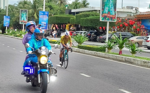 Jang Kyunggu làm điều chưa từng có trong lịch sử xe đạp Việt Nam - Ảnh 1. Jang Kyunggu làm điều chưa từng có trong lịch sử xe đạp Việt Nam - Ảnh 1.