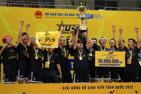 Hai nhà vô địch VBA đối đầu ở giải bóng rổ sinh viên - Ảnh 4. Hai nhà vô địch VBA đối đầu ở giải bóng rổ sinh viên - Ảnh 4.