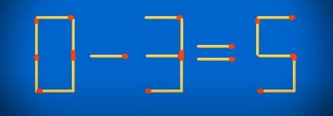 Thử tài IQ: Di chuyển một que diêm để 9+9=1 thành phép tính đúng - Ảnh 7. Thử tài IQ: Di chuyển một que diêm để 9+9=1 thành phép tính đúng - Ảnh 7.
