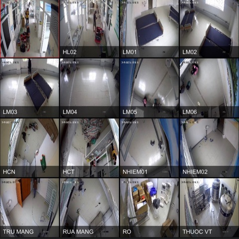 13 bệnh nhân suy thận được chạy thận nhân tạo tại Cần Giờ - Ảnh 3. Hệ thống camera đã được thiết lập, giúp theo dõi và kiểm soát các khâu chạy thận - Ảnh: Bác sĩ Khanh cung cấp