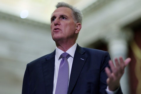 Chủ tịch Hạ viện Mỹ Kevin McCarthy - Ảnh: REUTERS Chủ tịch Hạ viện Mỹ Kevin McCarthy - Ảnh: REUTERS