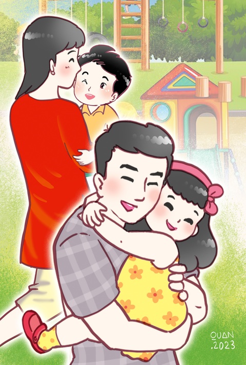 Thương con thì thương cho trót - Ảnh 1. Thương con thì thương cho trót - Ảnh 1.