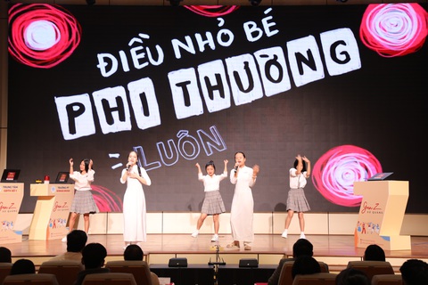 Ba bảng đấu đầu tiên cuộc thi ‘Gen Z Xứ Quảng’ mang đến bất ngờ lớn - Ảnh 3. Nhiều phần thi mang đến sự mới mẻ qua góc nhìn của Gen Z - Ảnh: TRƯỜNG TRUNG
