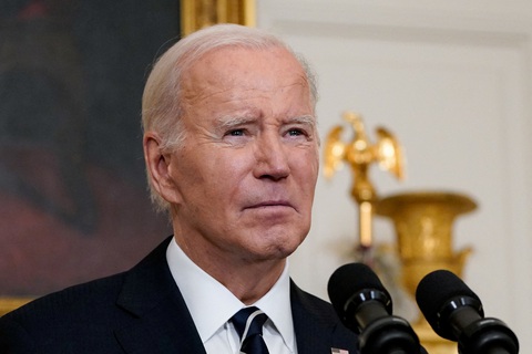 Tổng thống Mỹ Joe Biden - Ảnh: REUTERS Tổng thống Mỹ Joe Biden - Ảnh: REUTERS