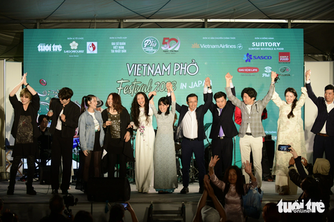 Hiền Thục, Hamlet Trương ngày 8-10 - Ảnh: QUANG ĐỊNH Vietnam Phở Festival 2023 tại Tokyo, Nhật Bản đã thành công rực rỡ với hơn 85.000 lượt khách đến tham dự trong hai ngày - Ảnh: QUANG ĐỊNH