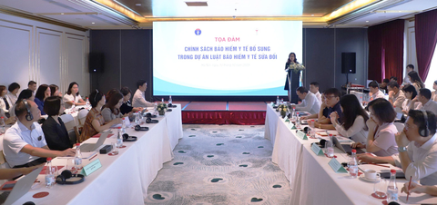 Toàn cảnh tọa đàm chính sách BHYT bổ sung trong dự án Luật BHYT sửa đổi ngày 10-10 tại Hà Nội - Ảnh: T.MINH Toàn cảnh tọa đàm chính sách BHYT bổ sung trong dự án Luật BHYT sửa đổi ngày 10-10 tại Hà Nội - Ảnh: T.MINH