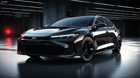 Toyota Camry đời mới ra mắt vào 2025 có thể có thiết kế ra sao? - Ảnh 1. AI dự đoán thiết kế Toyota Camry đời mới bằng bộ khung Prius và Crown mới nhất - Ảnh: Q-Cars