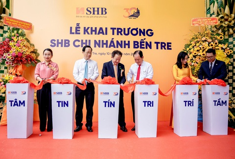 SHB khai trương chi nhánh tại Bến Tre - Ảnh 1. SHB khai trương chi nhánh tại Bến Tre - Ảnh: SHB