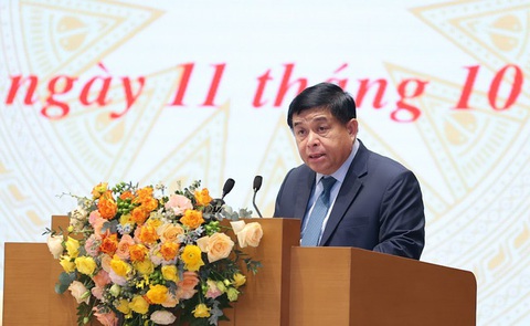 Chấn hưng tinh thần kinh doanh trong giới doanh nhân để tận dụng cơ hội lịch sử - Ảnh 2. Bộ trưởng Nguyễn Chí Dũng cho rằng cần tháo gỡ khó khăn cho doanh nghiệp - Ảnh: VGP