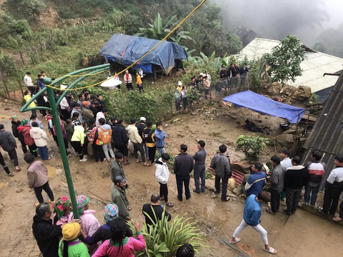 Điều tra nghi án hai vợ chồng tử vong ở Sa Pa - Ảnh 1. Hiện trường nơi xảy ra vụ án mạng ở tổ 3, phường Cầu Mây, thị xã Sa Pa (Lào Cai) - Ảnh: T.SUNG