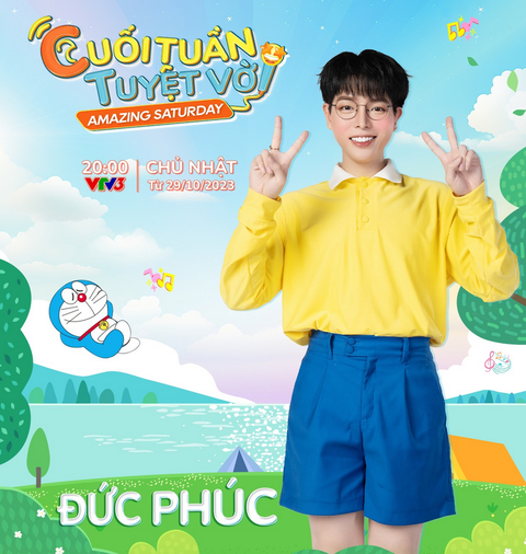 Trường Giang cầm trịch game show Hàn Quốc đình đám Amazing Saturday phiên bản Việt - Ảnh 5. "Em út" của biệt đội Amazing là ca sĩ Đức Phúc.