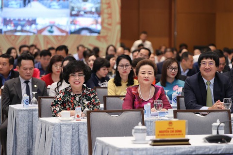 Đại diện lãnh đạo các doanh nghiệp tiêu biểu tham dự buổi gặp mặt Đại diện lãnh đạo các doanh nghiệp tiêu biểu tham dự buổi gặp mặt - Ảnh: VGP