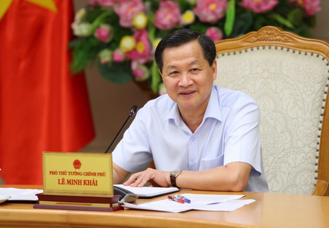 Phó Thủ tướng: Ứng ngay kinh phí chi trả giải thưởng Hồ Chí Minh, 2 bộ kiểm điểm rút kinh nghiệm - Ảnh 1. Phó thủ tướng Lê Minh Khái chủ trì cuộc họp - Ảnh: VGP