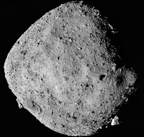Tiểu hành tinh Bennu. Ảnh chụp ngày 2-12-2018 - Ảnh: NASA Tiểu hành tinh Bennu. Ảnh chụp ngày 2-12-2018 - Ảnh: NASA