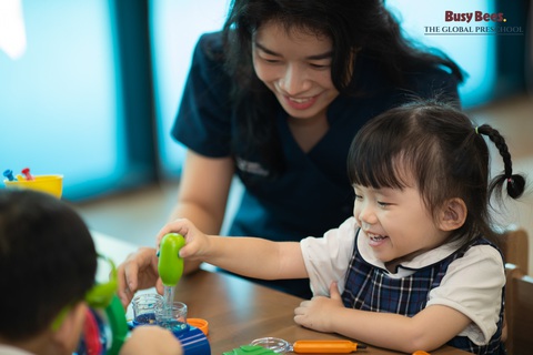 Trẻ học và khám phá từ những dự án thực tế thú vị tại BBGP Trẻ học và khám phá từ những dự án thực tế thú vị tại BBGP