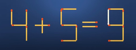 Thử tài IQ: Di chuyển một que diêm để 8-16=7 thành phép tính đúng - Ảnh 1.