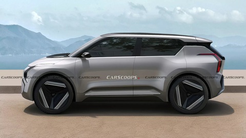 Kia hé lộ EV2 giá rẻ, để lộ yếu tố xoay quanh EV1 thế chân Morning - Ảnh 2. Vẫn có khả năng Kia EV2 là SUV điện nhưng tỉ lệ không cao - Ảnh: Carscoops