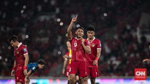 HLV Shin Tae-yong không hài lòng dù Indonesia thắng đậm Brunei 6-0 - Ảnh 1. Indonesia đã có chiến thắng 6-0 trước Brunei - Ảnh: CNN Indonesia
