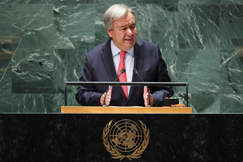 Tổng thư ký Liên Hiệp Quốc Antonio Guterres - Ảnh: REUTERS Tổng thư ký Liên Hiệp Quốc Antonio Guterres - Ảnh: REUTERS