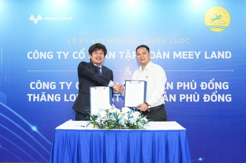 Bất động sản Phù Đổng ký kết hợp tác với Meey Land - Ảnh 1. Lễ ký kết hợp tác chiến lược giữa Meey Land và Bất động sản Phù Đổng