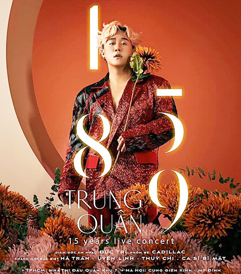 Bùng nổ album, live show cuối năm - Ảnh 1. Live concert kỷ niệm 15 năm làm nghề của Trung Quân “cháy vé” sau mấy ngày mở bán ở cả Hà Nội lẫn TP.HCM - Ảnh: Facebook Trung Quân
