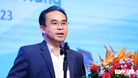 Ông Trần Anh Tuấn, phó chủ tịch UBND tỉnh Quảng Nam, phát biểu tại sự kiện - Ảnh: TẤN LỰC Ông Trần Anh Tuấn, phó chủ tịch UBND tỉnh Quảng Nam, phát biểu tại sự kiện - Ảnh: TẤN LỰC