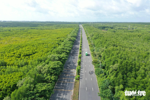 Chuyện chưa kể sau những tấm ảnh đặc biệt - Kỳ cuối: Cần Giờ - từ xác xơ đến xanh tươi - Ảnh 3. Đến xanh tươi làm lá phổi tự nhiên cho thành phố ngày nay - Ảnh: TỰ TRUNG