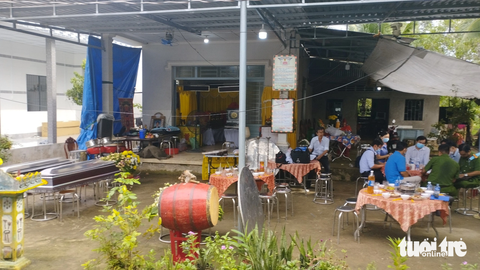 Mẹ chết, con trai nhập viện nghi do ngộ độc sau khi uống sữa - Ảnh 1. Căn nhà của bà P. - nơi xảy ra vụ việc - Ảnh: HOÀI ANH