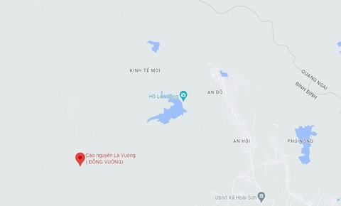La Vuông quyến rũ - Ảnh 4. Vị trí La Vuông trên bản đồ