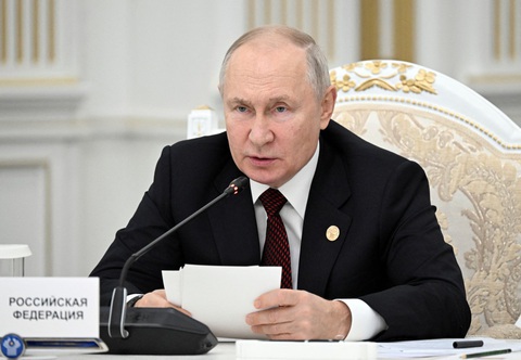 Hamas đánh giá cao lập trường của Tổng thống Nga Vladimir Putin - Ảnh: AFP Hamas đánh giá cao lập trường của Tổng thống Nga Vladimir Putin - Ảnh: AFP