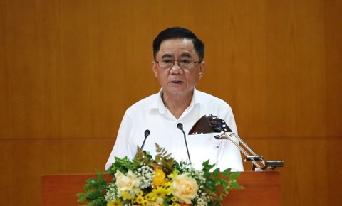 Ông Trần Cẩm Tú: Kiểm tra làm nghiêm từ trên xuống, không có vùng cấm, không có ngoại lệ - Ảnh 1. Ông Trần Cẩm Tú - Ảnh: KIM ANH