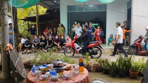 Đề nghị truy xuất nguồn gốc sản phẩm sữa nghi ngờ gây ngộ độc tại Tiền Giang - Ảnh 1. Căn nhà của bà P. - nơi xảy ra vụ việc - Ảnh: HOÀI ANH