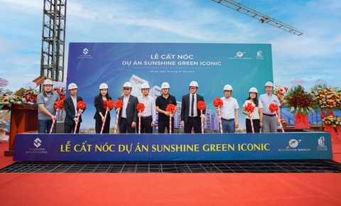 Tòa A cán đích đầu tiên, chính thức cất nóc trong ngày 16-10-2023 Tòa A cán đích đầu tiên, chính thức cất nóc trong ngày 16-10-2023
