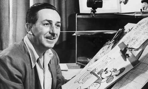 Walt Disney trong xưởng làm phim hoạt hình - Ảnh: Hulton Archive Walt Disney trong xưởng làm phim hoạt hình - Ảnh: Hulton Archive