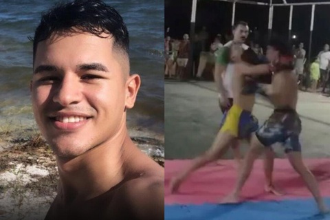 Điểm tin thể thao sáng 17-10: Ronaldo lập cú đúp giúp Bồ Đào thắng '5 sao' - Ảnh 3. Võ sĩ nghiệp dư người Brazil Joao Victor Penha đã qua đời vì trận đấu trị giá 20 euro - Ảnh: Getty